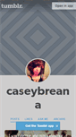 Mobile Screenshot of caseybreana.tumblr.com