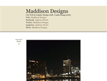 Tablet Screenshot of maddisondesigns.tumblr.com