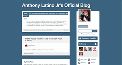 Desktop Screenshot of anthonylatino.tumblr.com