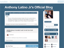 Tablet Screenshot of anthonylatino.tumblr.com
