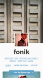 Mobile Screenshot of fonik.tumblr.com