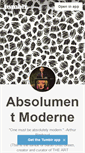 Mobile Screenshot of absolumentmoderne.tumblr.com
