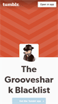 Mobile Screenshot of groovesharkblacklist.tumblr.com