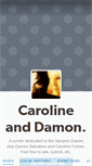 Mobile Screenshot of damoncaroline.tumblr.com