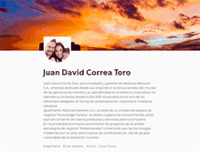 Tablet Screenshot of juandacorrea.tumblr.com