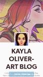 Mobile Screenshot of kayla0art.tumblr.com