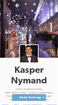 Mobile Screenshot of kaspernymand.tumblr.com