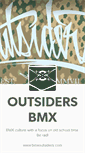 Mobile Screenshot of outsidersbmx.tumblr.com