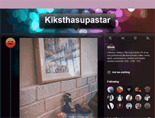 Tablet Screenshot of kiksthasupastar.tumblr.com