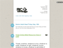 Tablet Screenshot of fbcbethelsprings.tumblr.com