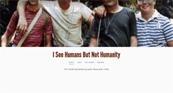 Desktop Screenshot of iseehumans.tumblr.com