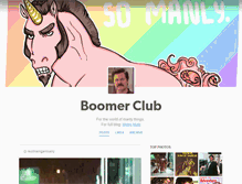 Tablet Screenshot of bomerclub.tumblr.com