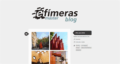 Desktop Screenshot of efimeras.tumblr.com