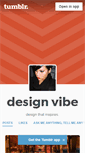 Mobile Screenshot of designvibe.tumblr.com