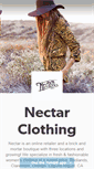 Mobile Screenshot of nectarclothing.tumblr.com