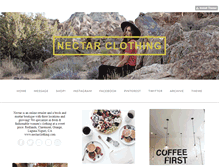 Tablet Screenshot of nectarclothing.tumblr.com
