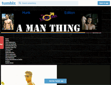 Tablet Screenshot of amanthing.tumblr.com