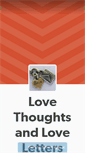 Mobile Screenshot of love-thoughts-love-letters.tumblr.com