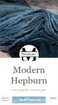 Mobile Screenshot of modernhepburn.tumblr.com