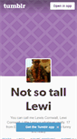 Mobile Screenshot of littlelewii.tumblr.com