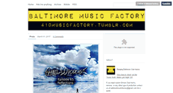 Desktop Screenshot of 410musicfactory.tumblr.com