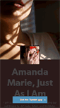 Mobile Screenshot of mizzamandamarie.tumblr.com