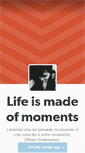 Mobile Screenshot of life-ismadeofmoments.tumblr.com