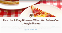 Desktop Screenshot of king-dinosaur.tumblr.com