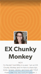 Mobile Screenshot of exchunkymonkey.tumblr.com