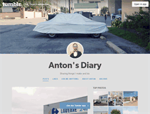 Tablet Screenshot of antonsdiary.tumblr.com