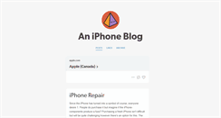Desktop Screenshot of iphonerepairblog.tumblr.com