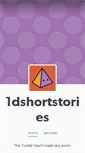 Mobile Screenshot of 1dshortstories.tumblr.com