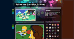 Desktop Screenshot of justlitedaweed.tumblr.com