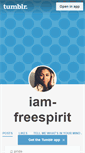 Mobile Screenshot of iam-freespirit.tumblr.com