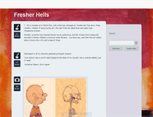 Tablet Screenshot of fresherhells.tumblr.com