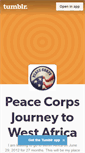 Mobile Screenshot of jcbpeacecorpsjourney.tumblr.com