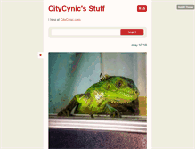 Tablet Screenshot of citycynic.tumblr.com