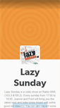 Mobile Screenshot of mylazysunday.tumblr.com