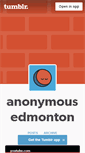Mobile Screenshot of anonymousedmonton.tumblr.com