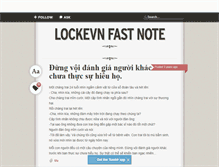 Tablet Screenshot of lockevn.tumblr.com