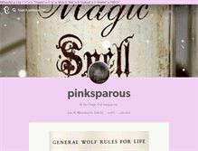 Tablet Screenshot of pinkiepie230.tumblr.com