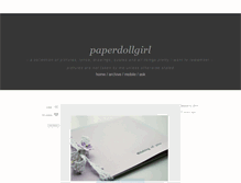Tablet Screenshot of paperdollgirl.tumblr.com