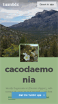Mobile Screenshot of cacodaemonia.tumblr.com