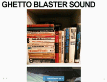 Tablet Screenshot of gblastersound.tumblr.com