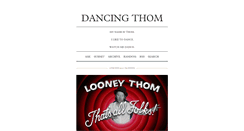 Desktop Screenshot of dancingthom.tumblr.com