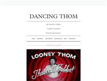 Tablet Screenshot of dancingthom.tumblr.com