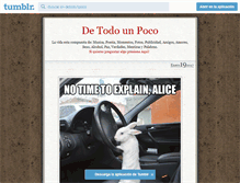 Tablet Screenshot of detodo1poco.tumblr.com