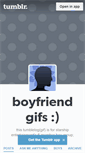 Mobile Screenshot of boyfriendgifs.tumblr.com