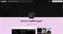 Desktop Screenshot of causemyheartisyours.tumblr.com