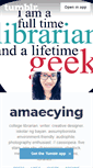 Mobile Screenshot of amaecying.tumblr.com